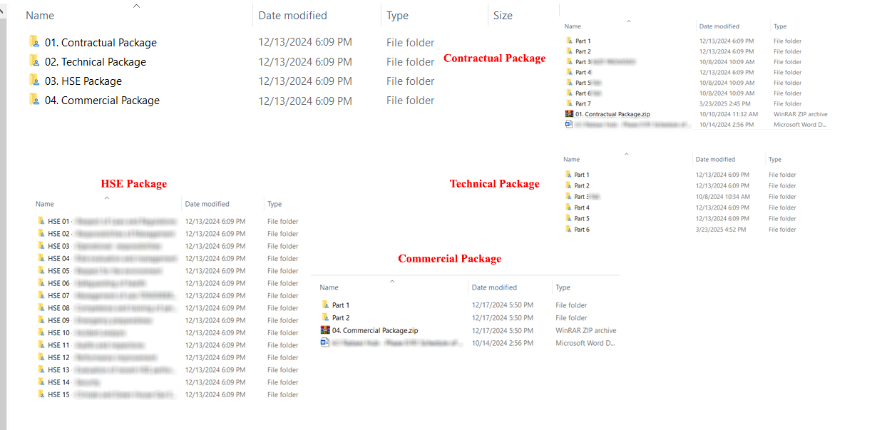 التقديم الاحترافي على المناقصات